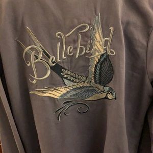 EUC Bluebelle chambray jacket /shirt .